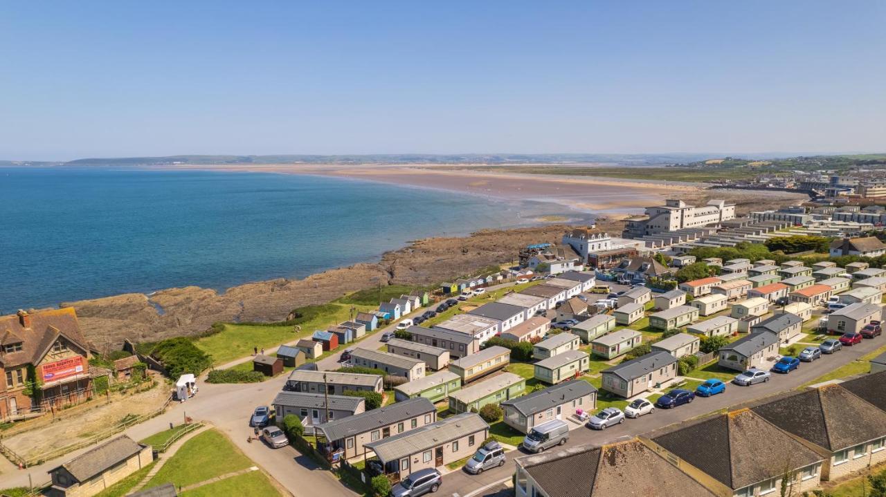 'Hartland Caravan' With Sea Views Bideford Bagian luar foto